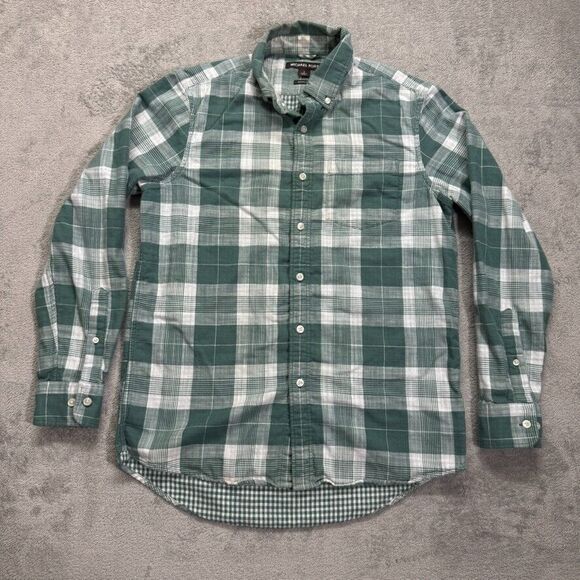 Michael Kors Other - Michael‎ Kors Plaid Button Down Shirt Mens Small Green Casual Long Sleeve